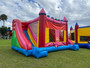 Funhouse Inflatable bounce house with slides, jumps, and obstacles — great for kids’ parties, school events, and community festivals.
