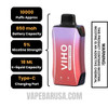 Strawberry Raspberry VIHO Turbo Vape 10000 Puffs Specifications