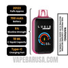 Pomegranate Razz Lucid Boost 20123 Disposable Vape Specifications