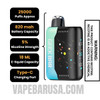 ATL Mint Geek Bar Pulse X 25K Disposable Vape Specifications