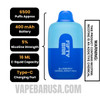 Blueberry Cereal Donut Milk Fifty Bar Disposable Vape 6500 Puffs Specifications