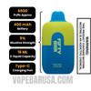 Pacific Cooler Fifty Bar Disposable Vape 6500 Puffs Specifications