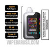 Blackberry Razz Spaceman SP40000 Disposable Vape Specifcations