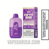 Kyoho Grape Jelly Fifty Bar Disposable Vape 6500 Puffs With Package Box