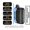 Blue Rancher Geek Bar Pulse X Zero Nicotine Vape Specifications