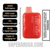Peach Mango Watermelon Lost Mary OS5000 Disposable Vape Specifications