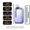 White Peach Raspberry Foger Bit 35K Disposable Vape Specifications