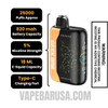 Orange Fcuking Fab Geek Bar Pulse X Disposable Vape Specifications