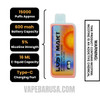 Tropical Baja Splash Lost Mary MT15000 Turbo Vape (Sunday) Specifications