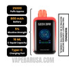 Cherry Lemon Mint Geek Bar Skyview Disposable Vape Specifications