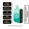Strawberry Kiwi Geek Bar Pulse Disposable Vape Specifications