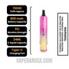 Pink Lemonade Lost Mary Nera Fullview 70K Disposable Pod Specifications