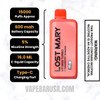 Strawberry Banana Lost Mary MT15000 Turbo Disposable Vape Specifications