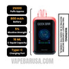 Cherry Strazz Geek Bar Skyview Disposable Vape Specifications