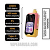 Orange Passion Fruit Guava Rifbar MixPro Sweet 40K Disposable Vape Specifications