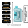Miami Mint RAZ VUE 50K Disposable Kit Specifications