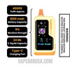 Mango Pudding Kado Bar NI40K Ice-Nic Control Disposable Vape Specifications
