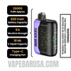 Blackberry B-Pop Geek Bar Pulse X 25K Disposable Vape Specifications