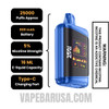 Blue Raz Ice RAZ DC25000 Disposable Vape Specifications