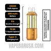 Orange F*king Fab Dinner Lady Snap Pro Intense 35K Pre-filled Replacement Pod Specifications