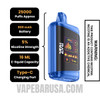 Blue Razz Ice RAZ DC25000 Freedom Edition Specifications