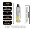 Watermelon Fcuking Fab Lost Mary Nera Fullview 70K Disposable Vape Pod Specifications
