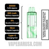 Dragon Melon Foger Switch Pro 30K Disposable Vape Pod Specifications