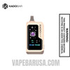 Tiramisu Kado Bar NI40000 Ice-Nic Control Disposable Vape