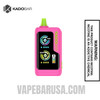 Sour Strawberry Raspberry Kado Bar NI40000 Sour-Nic Control Disposable Vape