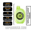 Lemon Drop Flum UT Bar 50K Disposable Vape Specifications