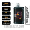 Tobacco RAZ DC25000 Disposable Vape Specifications 