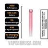Strawberry Banana Voom Mesh 3000 Puffs Disposable Vape Specifications