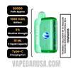 Miami Mint Geek Bar Pulse X2 Disposable Vape Specifications