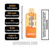 Mexican Mango Off Stamp X Crystal Cube 35K Disposable Vape Pod Specifications