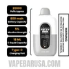 Cool Mint Fifty Bar 20K Texas Edition Disposable Vape Specifications