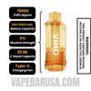 Tobacco VIHO Shadow 75K Vape Pod Specifications