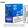 Blue Razz Ice Nixa Bar 50K Disposable Vape With Bundle Pack