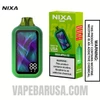 Sour Apple Ice Nixa Bar 50K Disposable Vape With Package Box