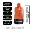 Peach Refresher Beri Cliq 50K Disposable Vape Pod Specifications