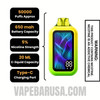 Hawaiian Pineapple Nixa Bar 50K Disposable Vape  Specifications