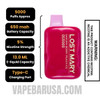 Sakura Berry Peach Ice Lost Mary OS5000 Disposable Vape Specifications