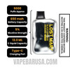 Black Lemonade Lost Mary OS5000 Disposable Vape Specifications