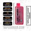 Blueberry Raspberry Lemon Lost Mary MT15000 Turbo Vape Specifications