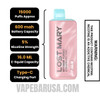 Strawberry Kiwi Lost Mary MT15000 Disposable Vape Specifications