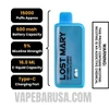 Peach Blue Slushy Lost Mary MT15000 Disposable Vape Specifications