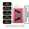 Night Crawler RAZ TN9000 Disposable Vape Specifications
