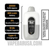 Baja Slushie Fifty Bar 20k Disposable Vape Specifications