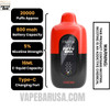 Swedish Fruitia X Fifty Bar 20K Vape Specifications