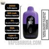 Bonker Berries Fruitia X Fifty Bar 20K Vape Specifications