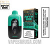 Spearmint Fruitia X Fifty Bar 20K Vape With Package Box
